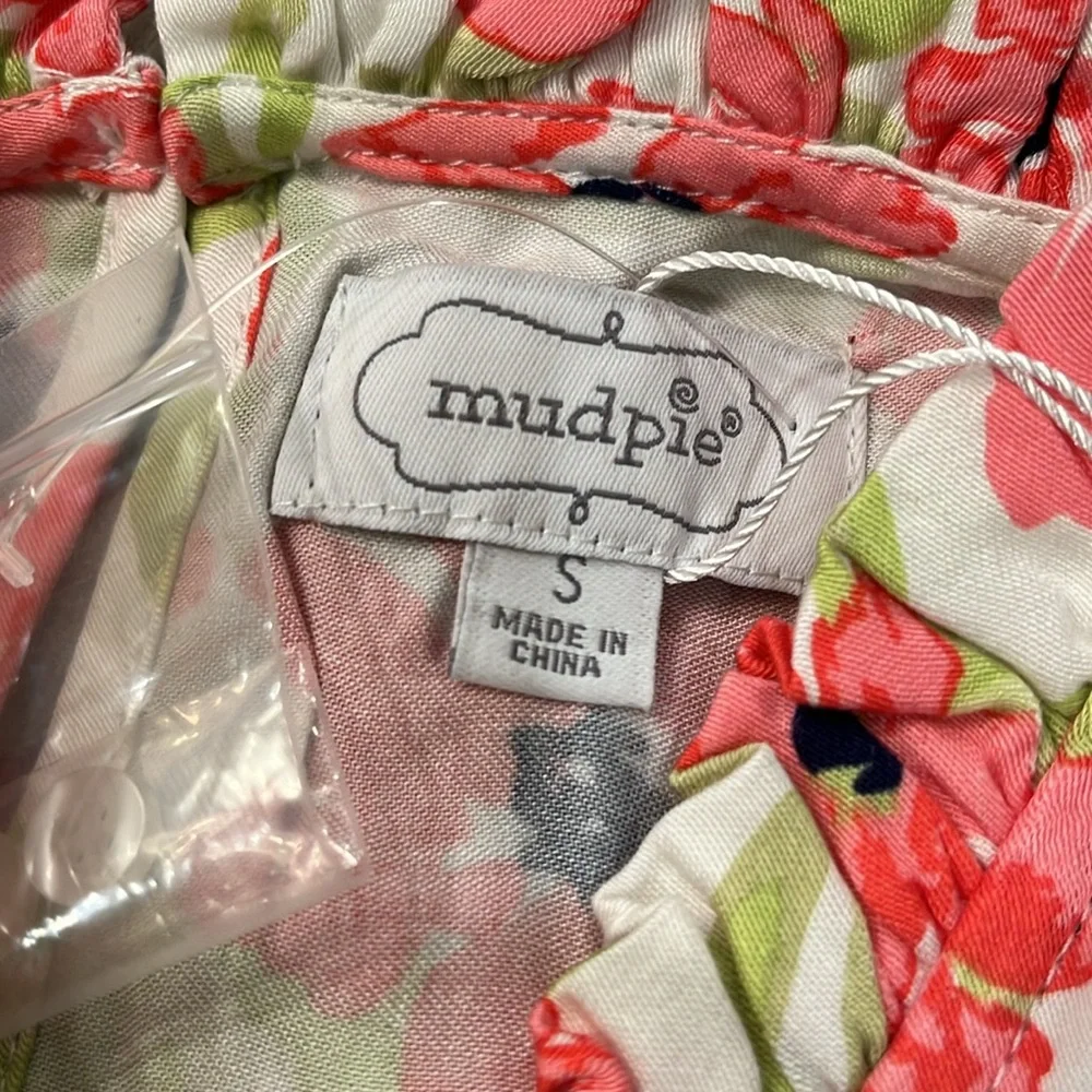 CALLIE PINK FLORAL RUFFLE TANK/NWT/Small